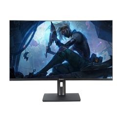 New Style Frameless 32 Inch Wide Screen Curved Gaming Monitor 2K HD 1ms Response Time 165Hz AMD Free-Sync Dedicated for Gamers