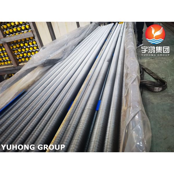 CS Embedded Fins on A179 Tubes For Boilers Heat Exchangers & Air Preheaters