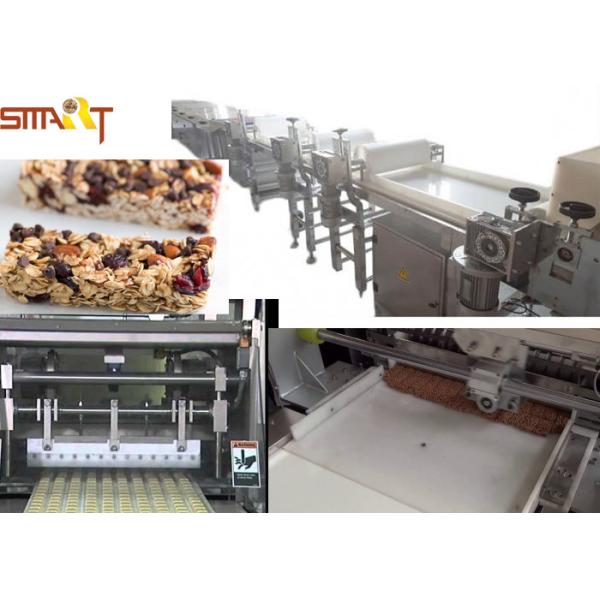 Cereal Granola Nut Bar Processing Equipment / Peanut Bar Making Machine