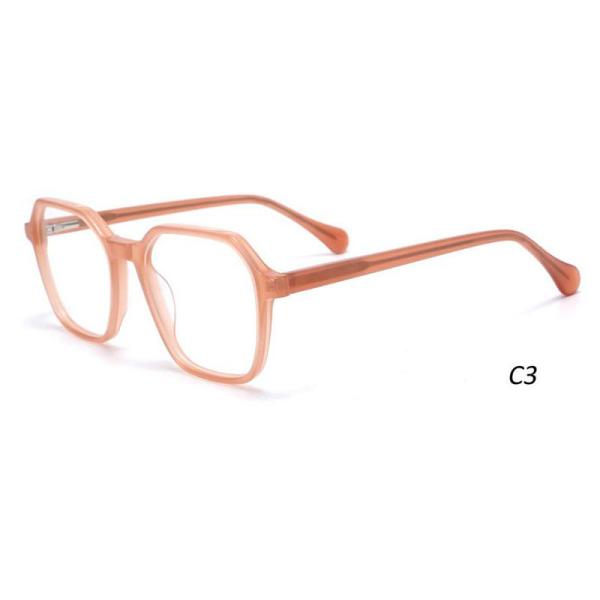 Biens optiques de prescription d'acétate de polygone en verre ultra légers de