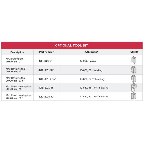 Internal Mounted Pneumatic Pipe Beveling Machine 50HZ Industrial For Weld Prep
