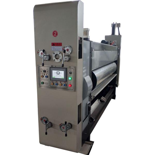 Single Slotting Carton Folding Machine Pneumatic Flapping For Cardboard High Speed