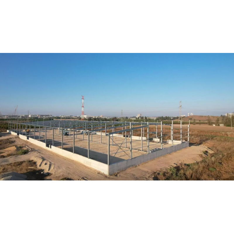 Prefabricated Industrial Building Hot Rolled H-beam Frame Warehouse