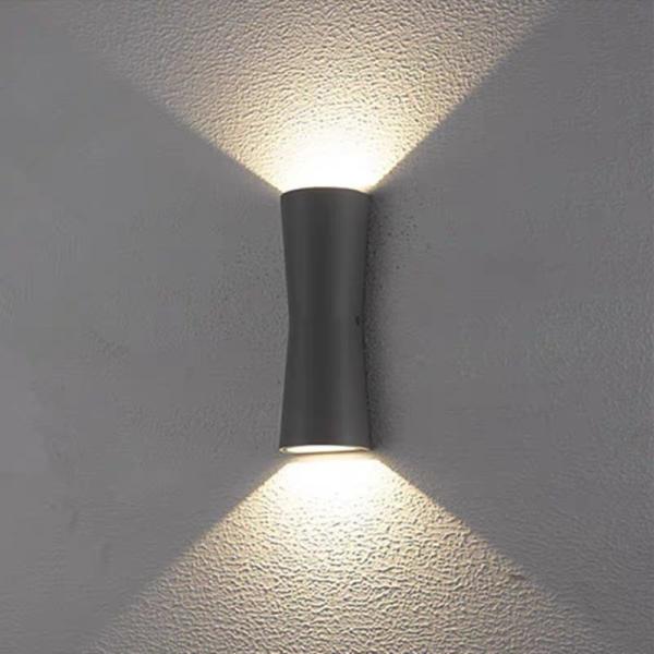 Modern wall mounted lamps decorative outdoor waterproof up down wall lamp courtyard garden hotel villa house wall light