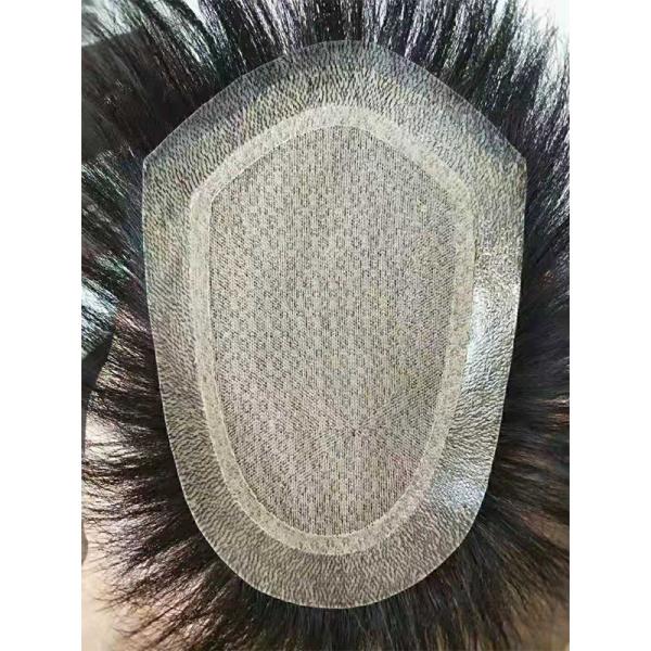 Think Skin Injected 100% Human Hair Toupee for Men 2022 Innovative Fashionable Product