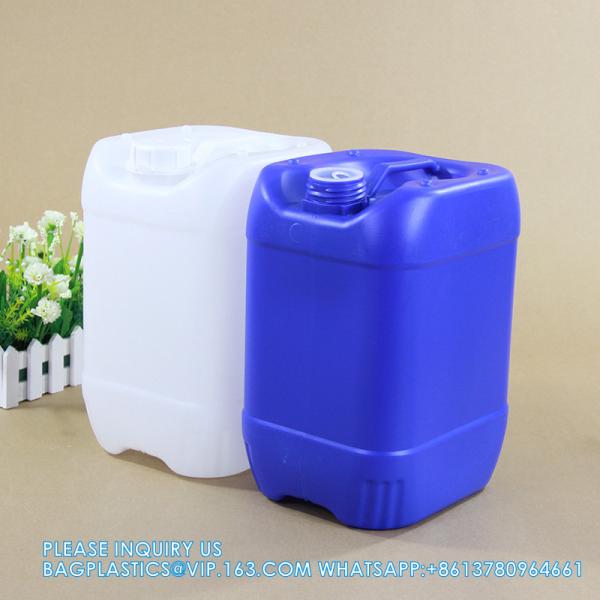 20L Fuel Tanks Plastic Car Jerry Can Mount Motorcycle Oil Container Chemical Liquid Waste Containers Canister