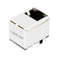 Base-T de G55-122N-155 10G através da montagem vertical Magjack do ponto de entrada RJ45 do furo 1 porto
