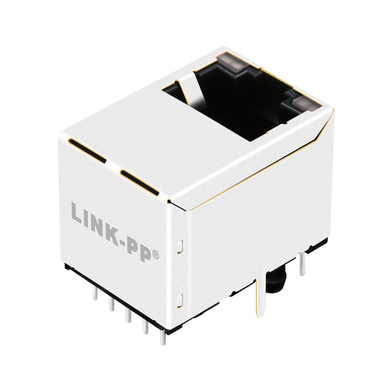 Основание-T G55-122N-155 10G до держатель Magjack POE RJ45 отверстия вертикальный 1 порт
