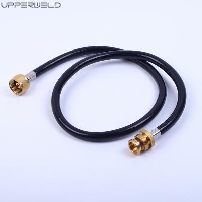 Kit de mangueira de adaptador de gás propano LPG para autocaravanas Tanque RV Camping 5 ft e 12 ft mangueira