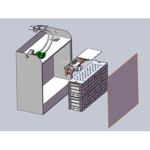 EIKTO Standing Forklift Lithium Battery 12.8v 200Ah