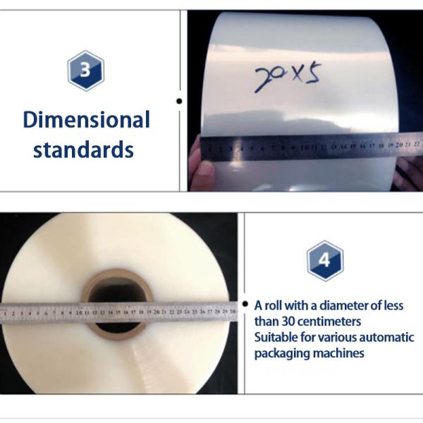 Прозрачная упаковочная пленка PE Пластиковая композитная пленка Opp Heat Seal