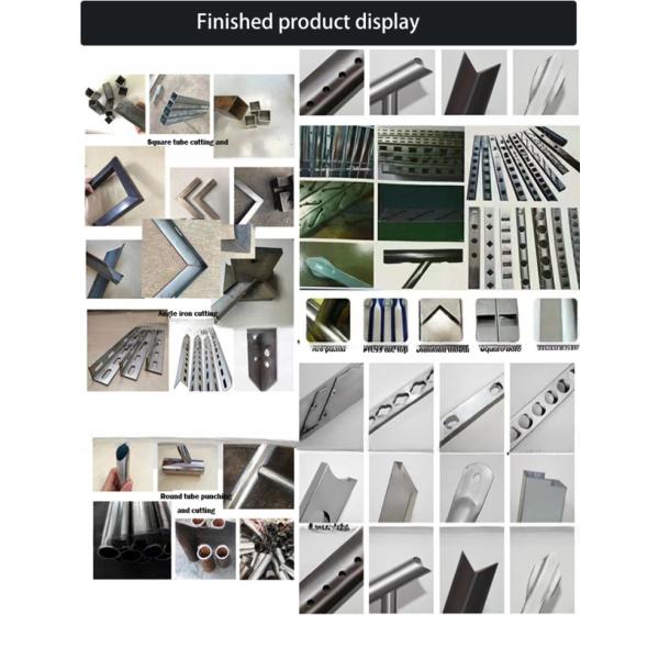 Garment Shops CNC Hydraulic Combination Punching Press Breaking Cutting Machine Easy