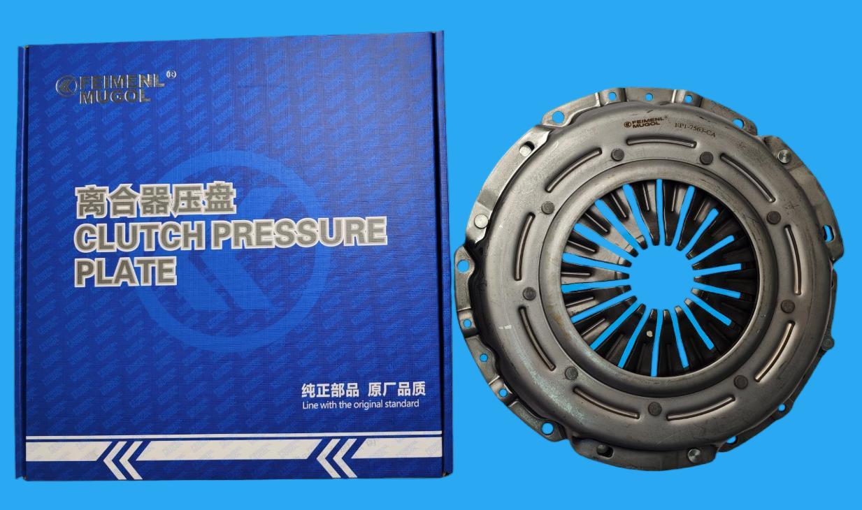 Heavy Duty EP1-7563-CA Clutch Pressure Plate for JMC Baodian Euro IV Pickup Trucks.