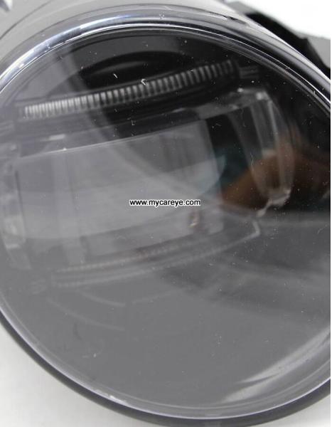 Nissan Micra March car fog light upgrade with daytime running light DRL