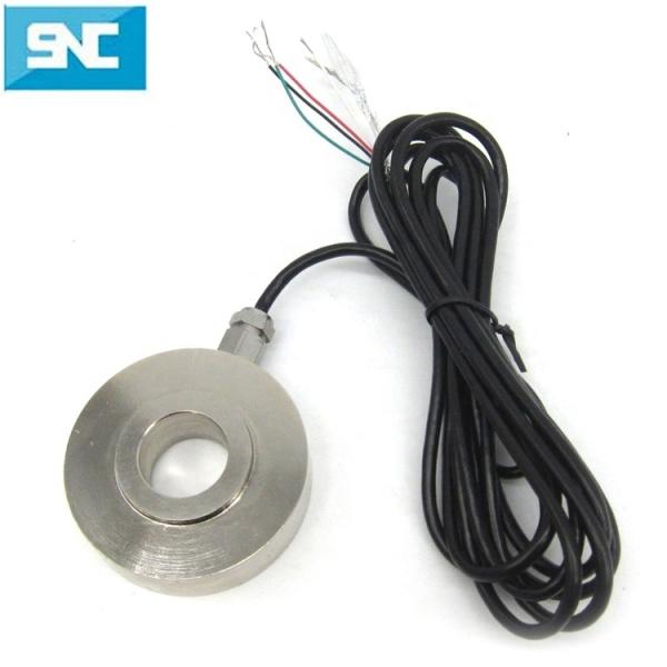 Células de carga de orificio pasante SC220 con sensor de galgas extensométricas recomendado de 5-12VDC para mediciones precisas