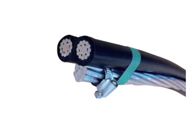 Le câble empaqueté par antenne standard 2+1 des BS creuse le câble isolé de NFC ABC de XLPE (PE) 0.6/1 kilovolt