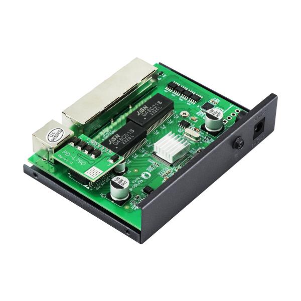 Olycom 4 Port Gigabit PoE Extender с 4 портами PoE Switch 60W Бюджет расстояние 100 метров