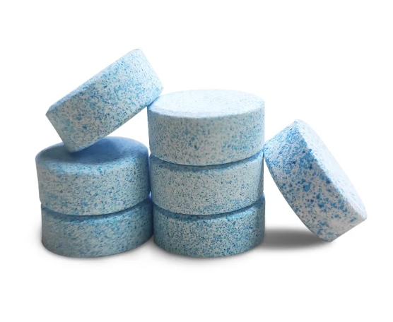 Biodegradable Blue Toilet Flush Cleaner Tablets Toilet Bowl Tank Tablets ODM
