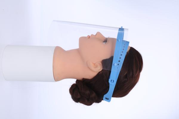 Ethylene Disposable Face Shield Visor Splash Proof Anti Fog FDA510K Unisex