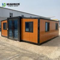 Container en PVC à fenêtre extensible maison préfabriquée résistant aux tremblements de terre personnalisé