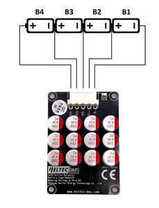 Advanced 6A Balance Current Balancer for 4s to 5s Systems