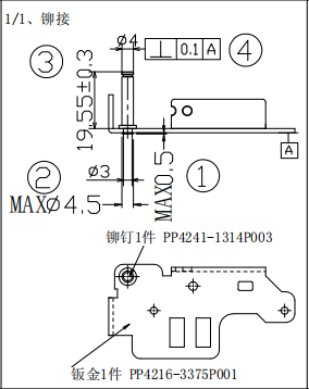 Части банкомата из алюминия из нержавеющей стали