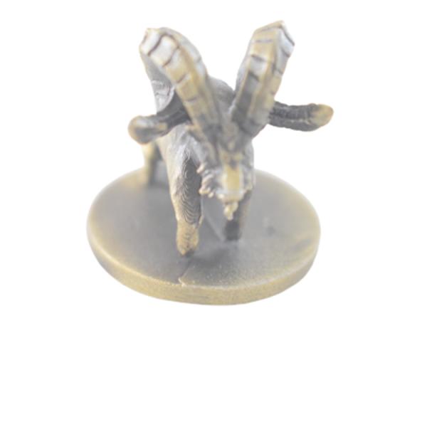 In Stock Bronze Plated Zinc Alloy Metal Statues Metal Figurines For Board Game