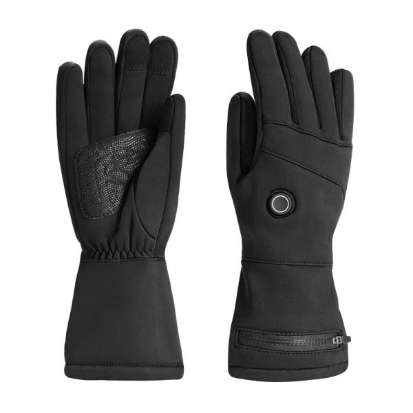 Men Women Electric Thermal Heated Winter Gloves 7.4V Rechargeable Heated Mittens for Winter