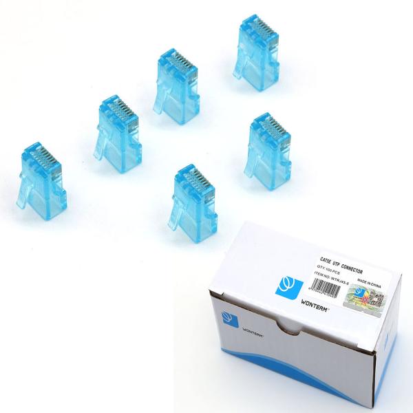 Networking Cable OEM 8P8C CAT5E Ethernet Cable Plugs with transparent