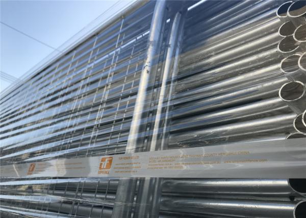 Hot Dipped Galvanized In Zinc Bath Temporary Security Fencing Panels 2100mm*2400mm Melbourne AS4687-2007