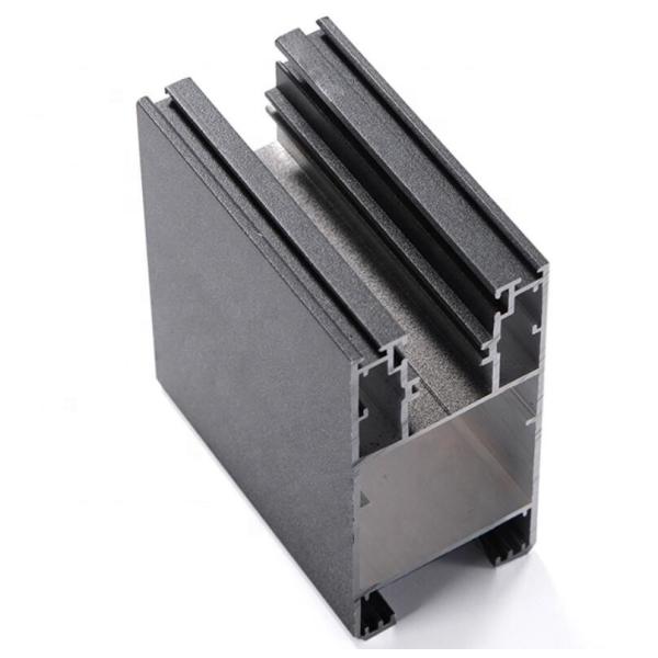 Heat Resistant 120um Powder Coated Aluminum Profile Hermal Break
