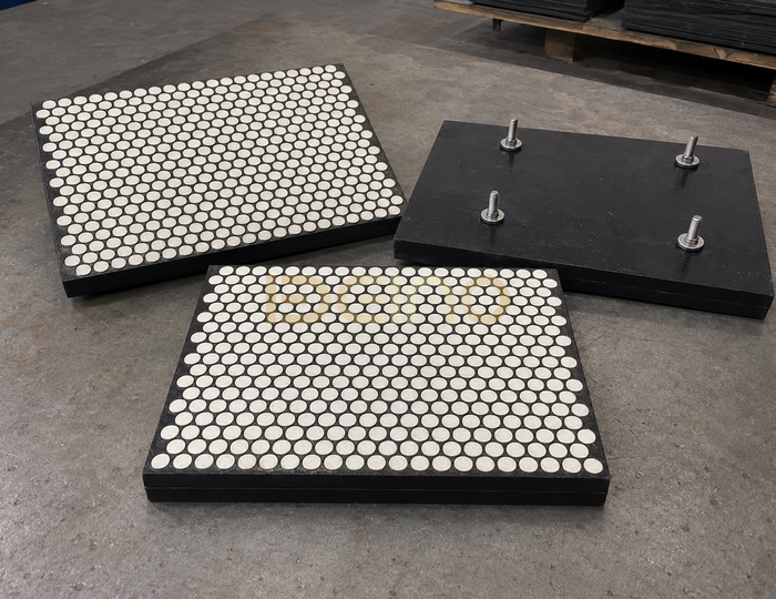 Rubber Ceramic Liners for Mining Transfer Chutes | Elacera