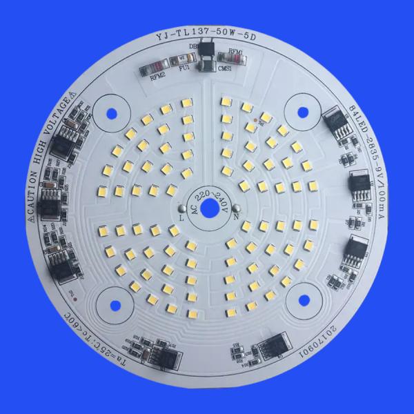 50W 105 LM/W 220V DOB AC LED Module PCB PCBA For Explosion-Proof Lights