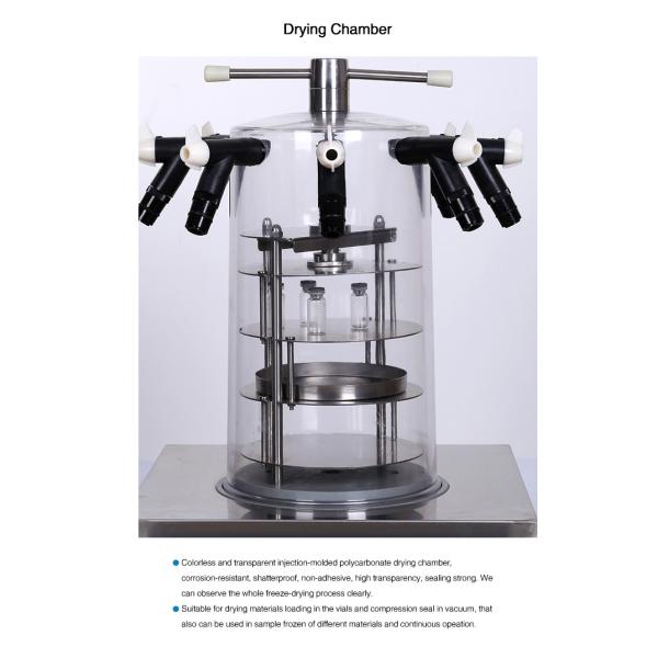 PLC Bioengineering 1L Plate Load Food Freeze Dryer