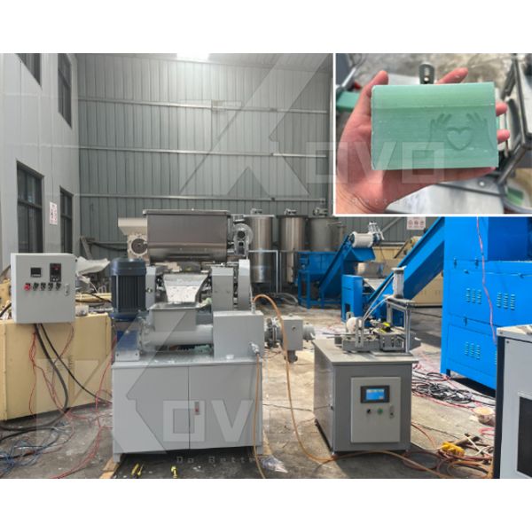 Mini Stainless Steel Soap Production Line 100-200kg/H For Laundry Toilet Soap