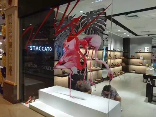 Эко-растворитель печатая материалы винила стикера окна супер ясной прозрачной собственной личности фильма окна выдвиженческой слипчивые