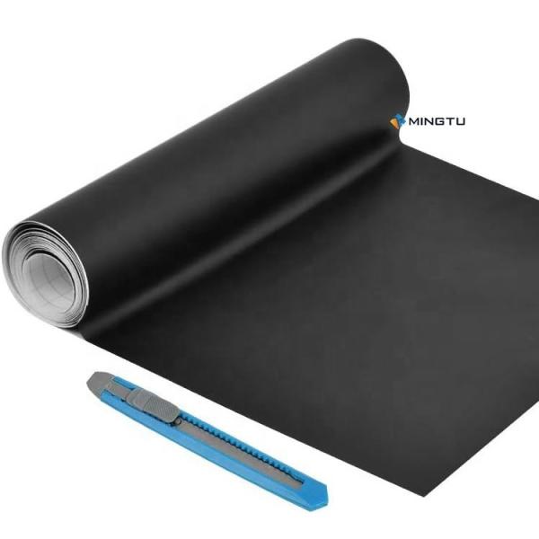 UV PROOf Function Matte Black Vinyl Wrap Film Sticker For Car by Mingtu Custom Size