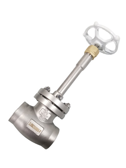 Жидкостный нормальный вентиль -196C- +80C сварки гнезда низкой температуры