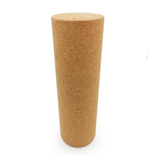 Fácil de limpar portátil da aptidão natural de Cork Yoga Roller Massage Muscle