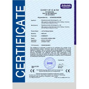 Shandong huamei technology Co., ltd Certifications