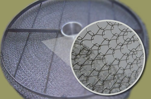 Compressed Stainless Steel Nickel Wire Knitting Net Nickel Knit Screen