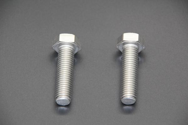 DIN 933 M6x12 Stainless Steel Hex Head Bolts , Hexagonal Headed Bolt Hardware Accessories