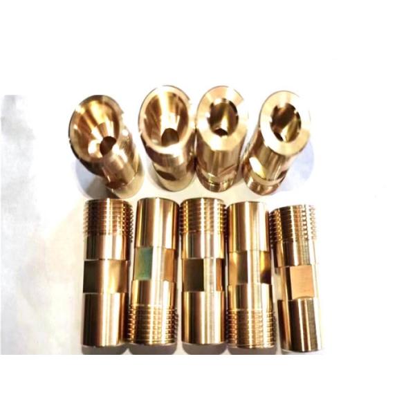 Partes mecanizadas con CNC de latón H80 con galvanoplastia para una mayor resistencia y protección contra la corrosión