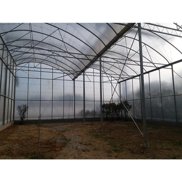 IGreen Saw Tooth Roof Vent Multi Span Plastic Greenhouse for Agriculture