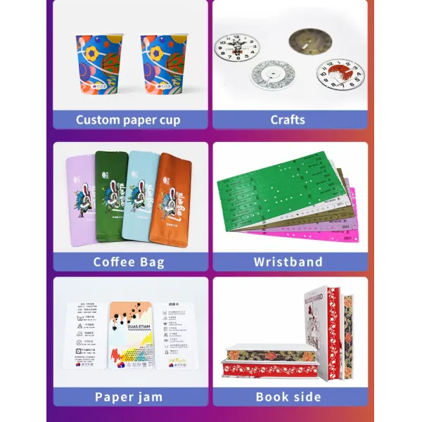 Automation Single Pass Inject Printer for Carton Box Cardboard Paper Bag Cup
