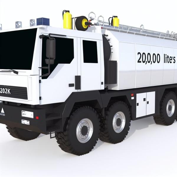 20,000 Liters Water Fire Truck