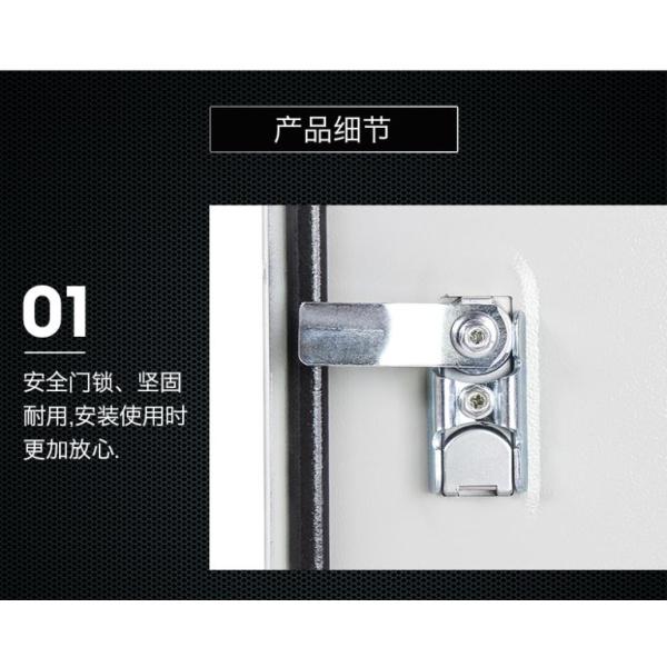 Compact Single Phase Automatic Transfer Switch ATS Box Waterproof Wall - Mount 2 Pole 63A  400V