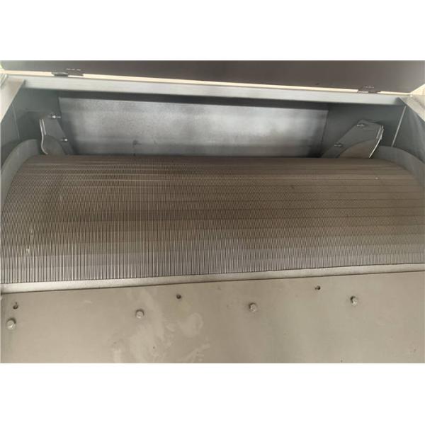 Industry Rotary Drum Screen , Screening In Sewage Treatment Minimal Maintenance