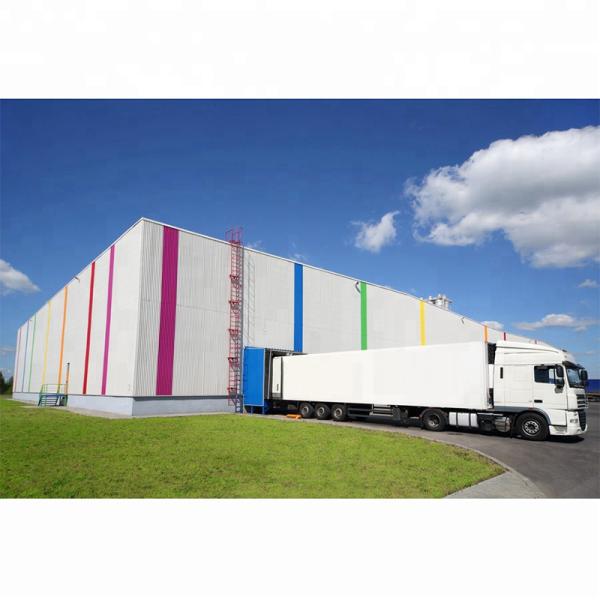 Bâtiments de stockage préfabriqués en acier durables Entrepôt Kits de construction en acier bon marché
