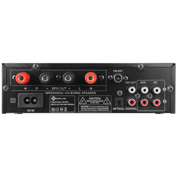 Original Brand 3 Channel (2.1) Home Amplifier with Aluminium Material for Superior Audio Quality